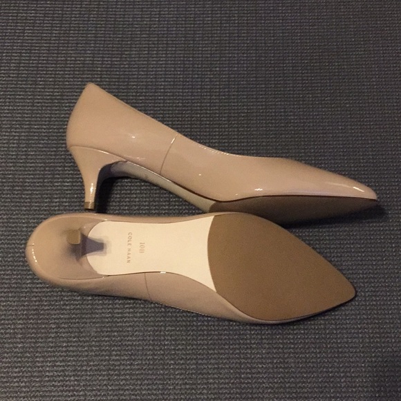 NIB Cole Haan Juliana Maple Patent Size 10 Heels - Picture 2 of 6